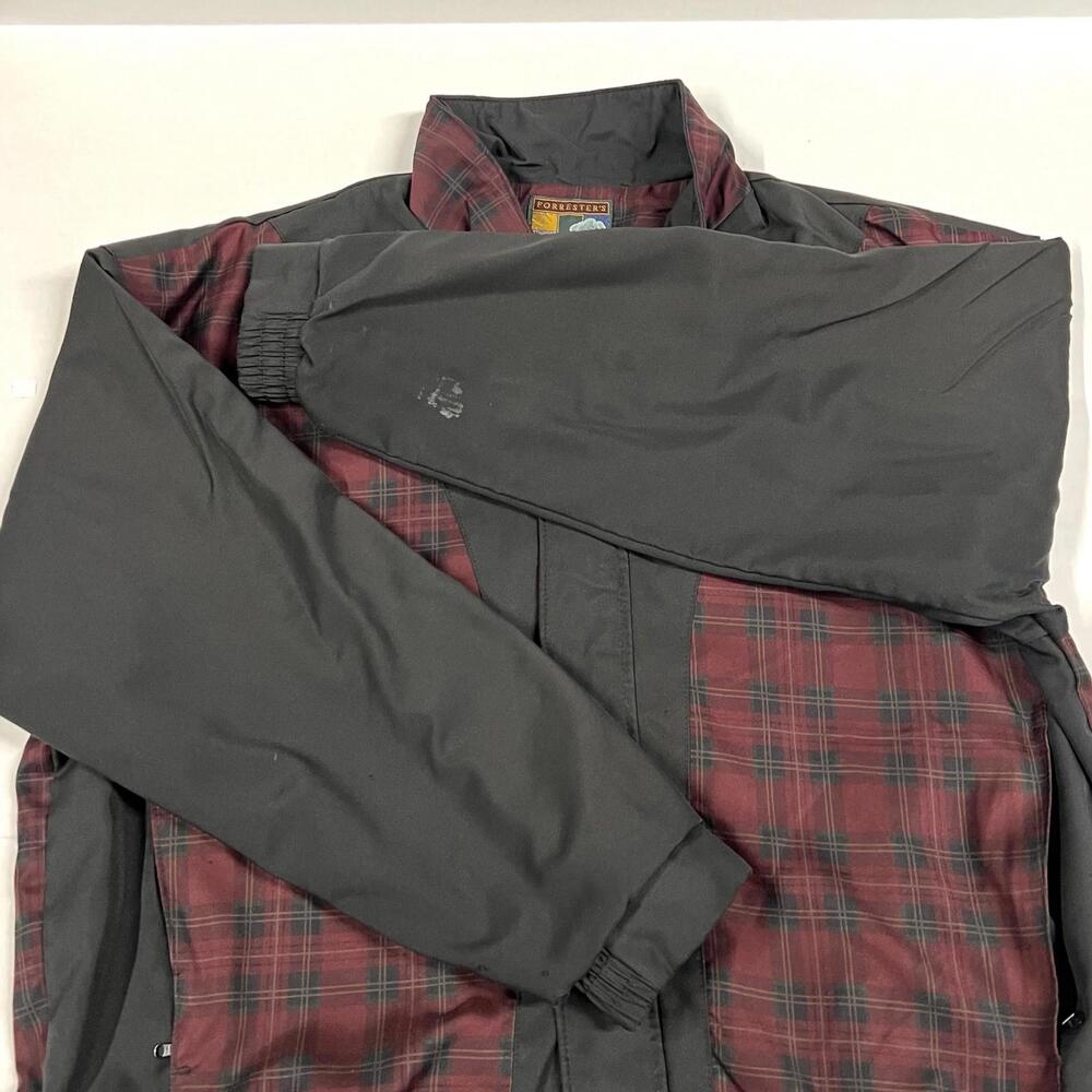Vintage Forrester’s Gore Tex Plaid Windbreaker Jacket Breathable Back Men’s XXL - Picture 3 of 15